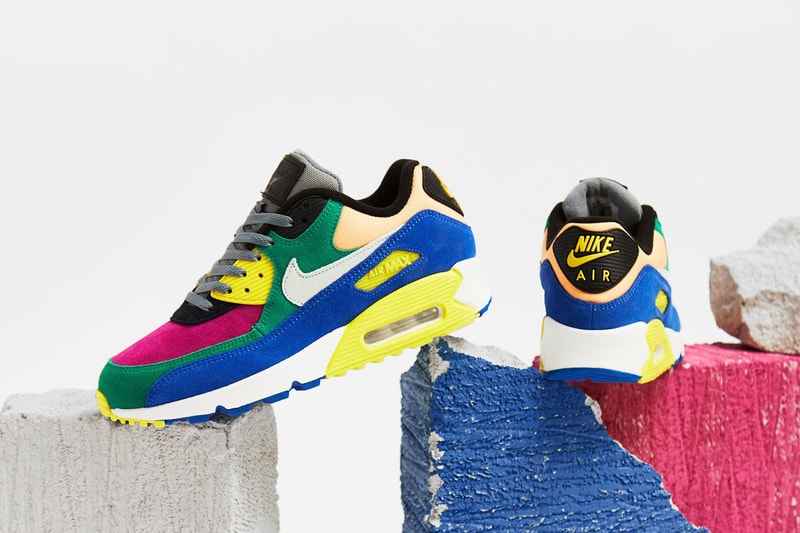 Nike Air Max 90 QS Viotech 20 Lucid Green Game Royal 2 july 25 purchase price cost end date pics pic pictures 2019 end clothing buy inf release