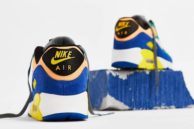 Nike Air Max 90 QS Viotech 20 Lucid Green Game Royal 2 july 25 purchase price cost end date pics pic pictures 2019 end clothing buy inf release