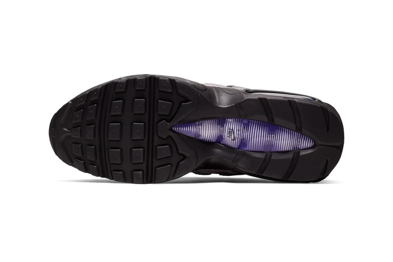 Nike Air Max 95 LV8 Grape Reverse White Court Purple Japan Release snakeskin mesh leather overlays air unit bubble sole retro swoosh layers 