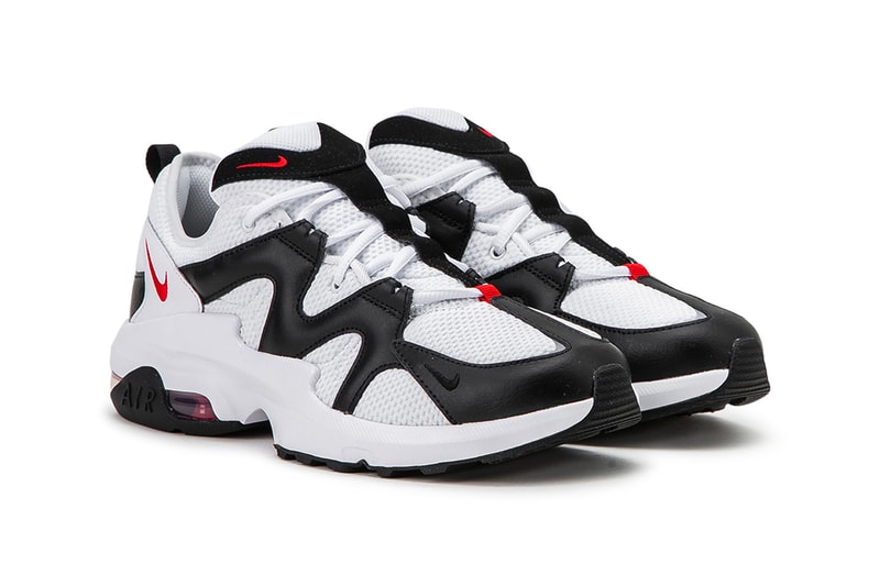 Nike Air Max Graviton White Black Chunky 90s 2013 retro mesh 3M detail leather suede Swoosh footwear sneaker red 