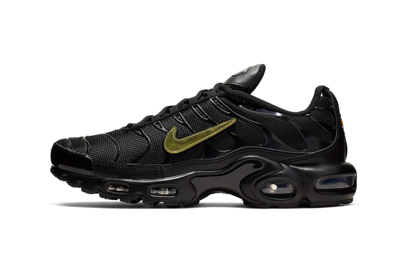 nike air max plus detachable swoosh removable Black Volt Metallic Silver University Red White Total Orange photo blue 