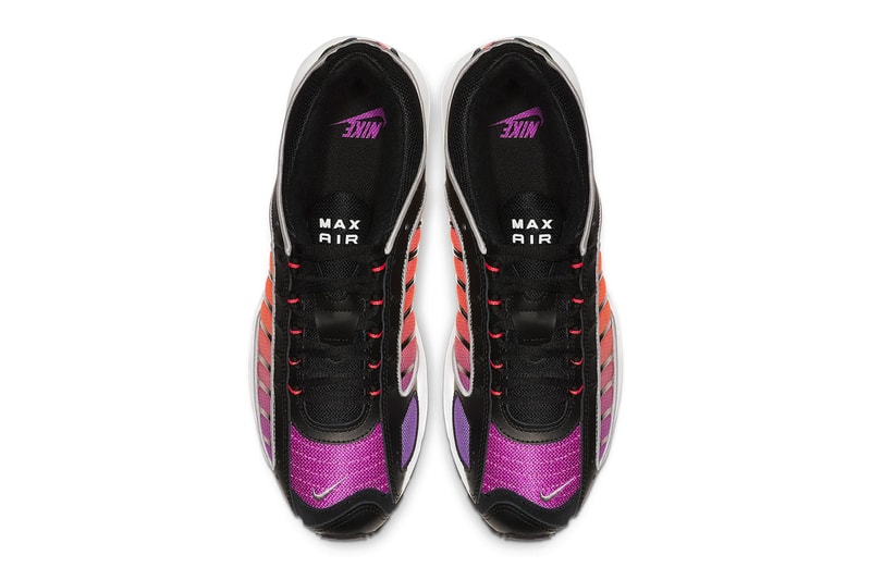 Nike Air Max Tailwind IV 4 Black Bright Crimson Bright Ceramic  release info price date AQ2567-002 nike.com webstore stockist buy now 