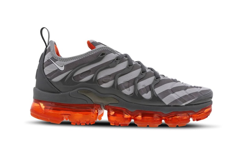 Nike Air Vapormax Plus Wolf Grey White Monsoon Blue orange gray sneaker box max 924453-020 foot locker finish line 314207782104