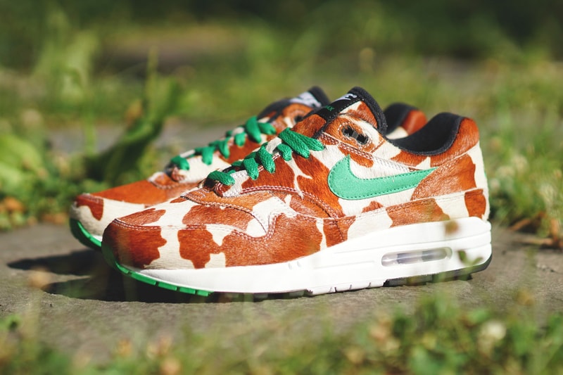 atmos x Nike Air Max 1 “Animal 3.0” Pack nyc leopard cheetah giraffe swoosh new york sneaker shoe tiger
