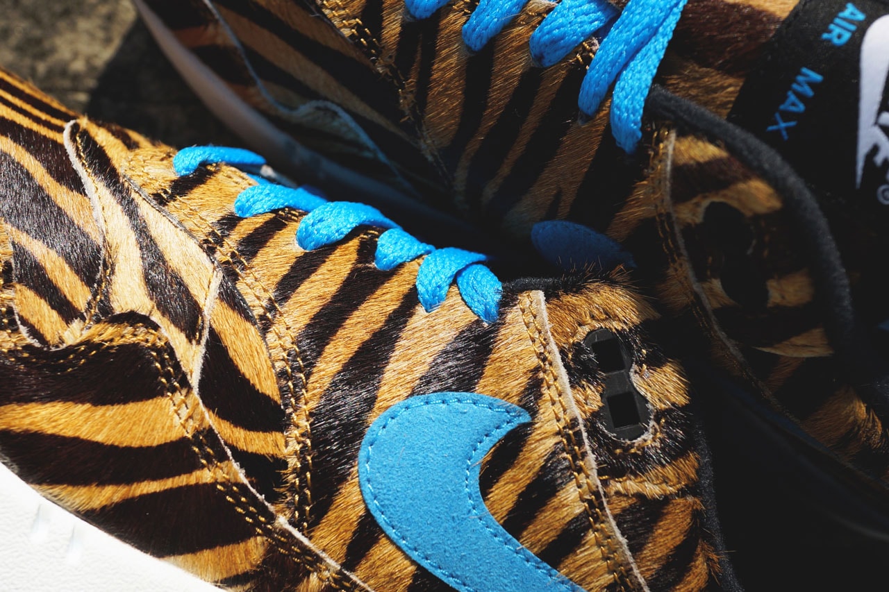 atmos x Nike Air Max 1 “Animal 3.0” Pack nyc leopard cheetah giraffe swoosh new york sneaker shoe tiger