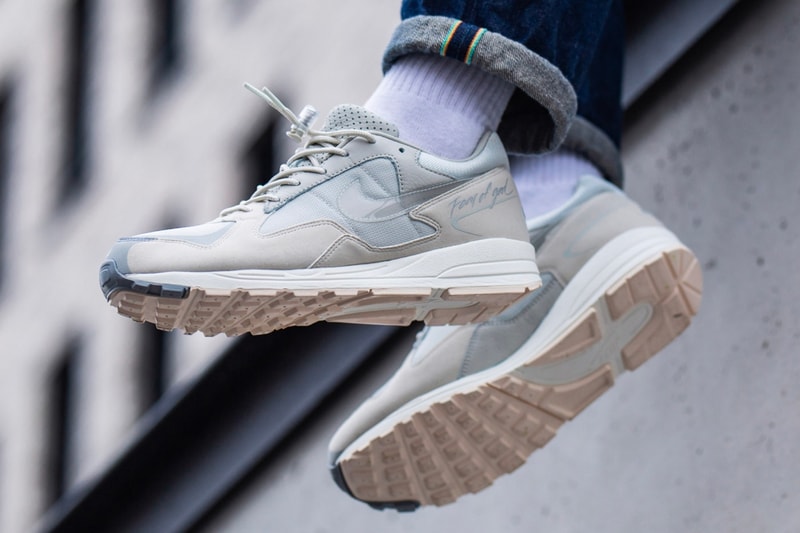Fear of God x Nike Air Skylon II Release Info jerry lorenzo sneakers shoes 90s vintage retro suede premium mesh reflective 