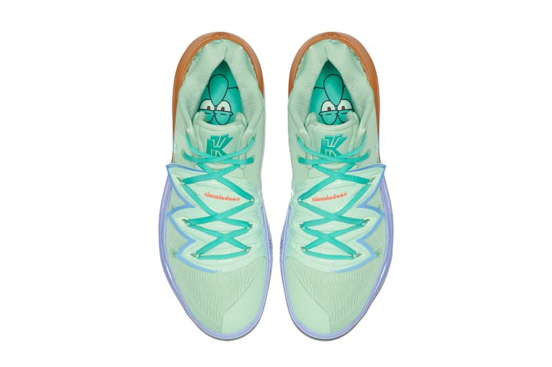 kyrie irving spongebob shoes release