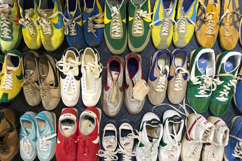 nike moon shoes graduate hotels vintage sneaker collection apollo i 50th anniversary rare shoes 