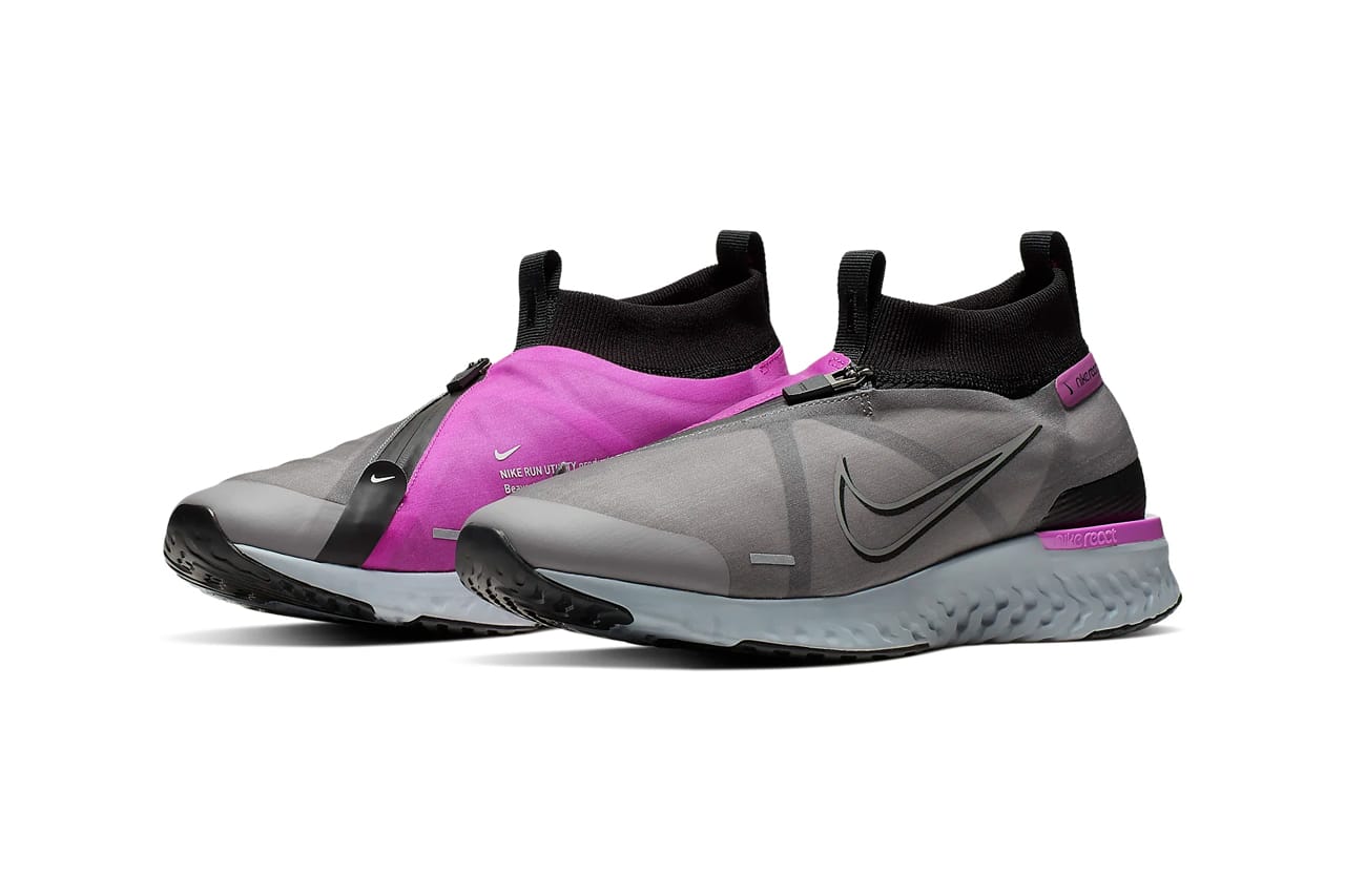 Nike React City Black/Hyper Violet 