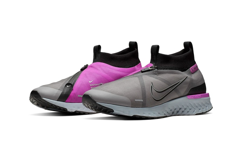 nike react city release black hyper violet purple gunsmoke grey colorway drop info  