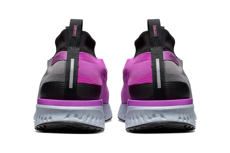 nike react city release black hyper violet purple gunsmoke grey colorway drop info