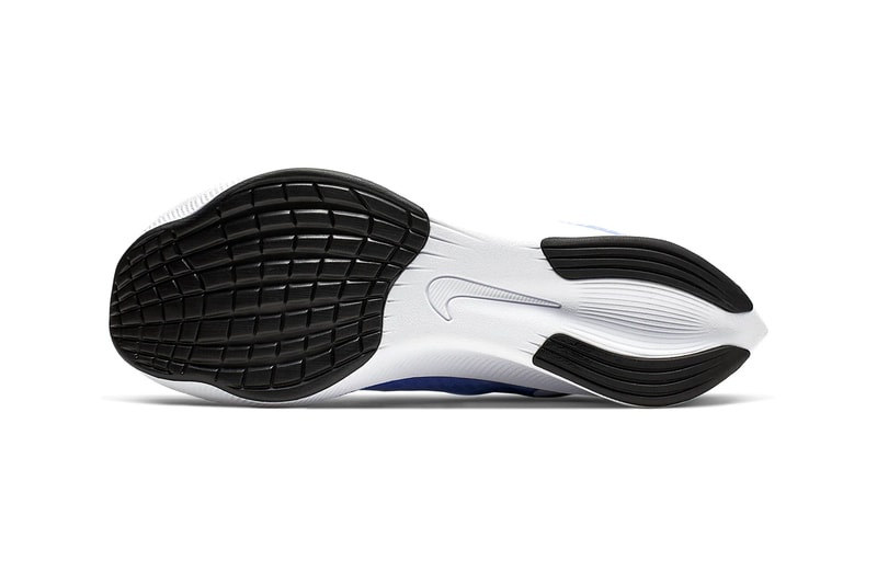 Nike Zoom Fly 3 Racer Blue Wolf Grey Black Pumice White Atmosphere Grey colorways tpu uppers react midsole vaporweave fastening lacing duo toned colorblock running time stamp
