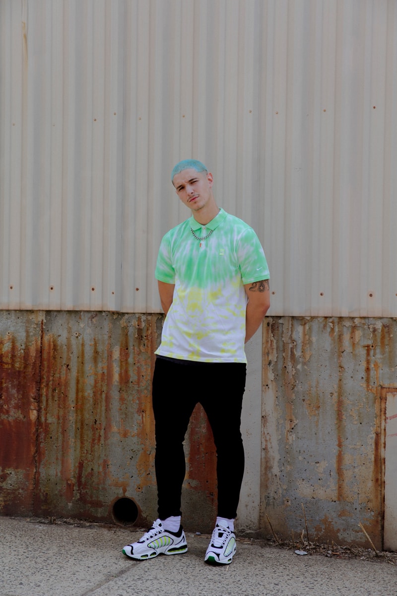 Nike Skateboarding sb Golf Drop Tie Dye Polos polo shirt Steve Prefontaine dip hand rainbow lookbook