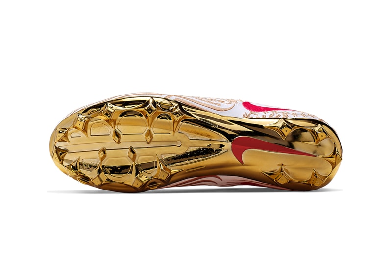 Nike Vapor Untouchable Pro 3 Odell Beckham Jr. Cleats Red White Gold Scorpio Scorpions CJ6695-100
