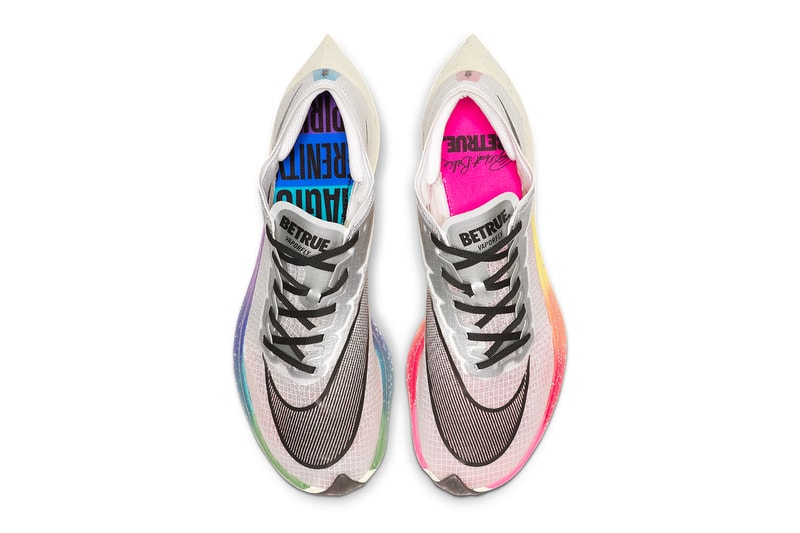 Nike Zoomx Vaporfly Next% Be True Coloway Release LGBTQIA LGBTQIA+ LGBTQ  Gilbert Baker