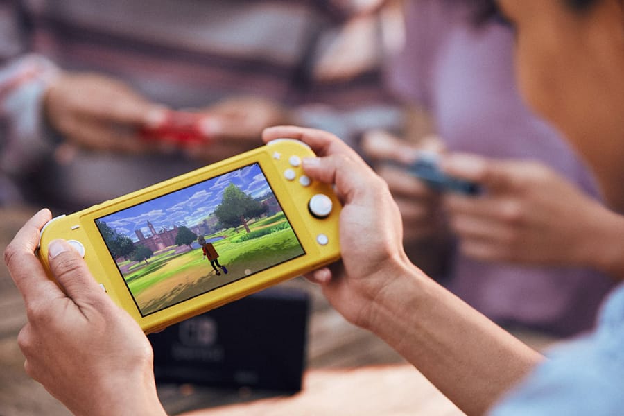 what games comes with nintendo switch lite