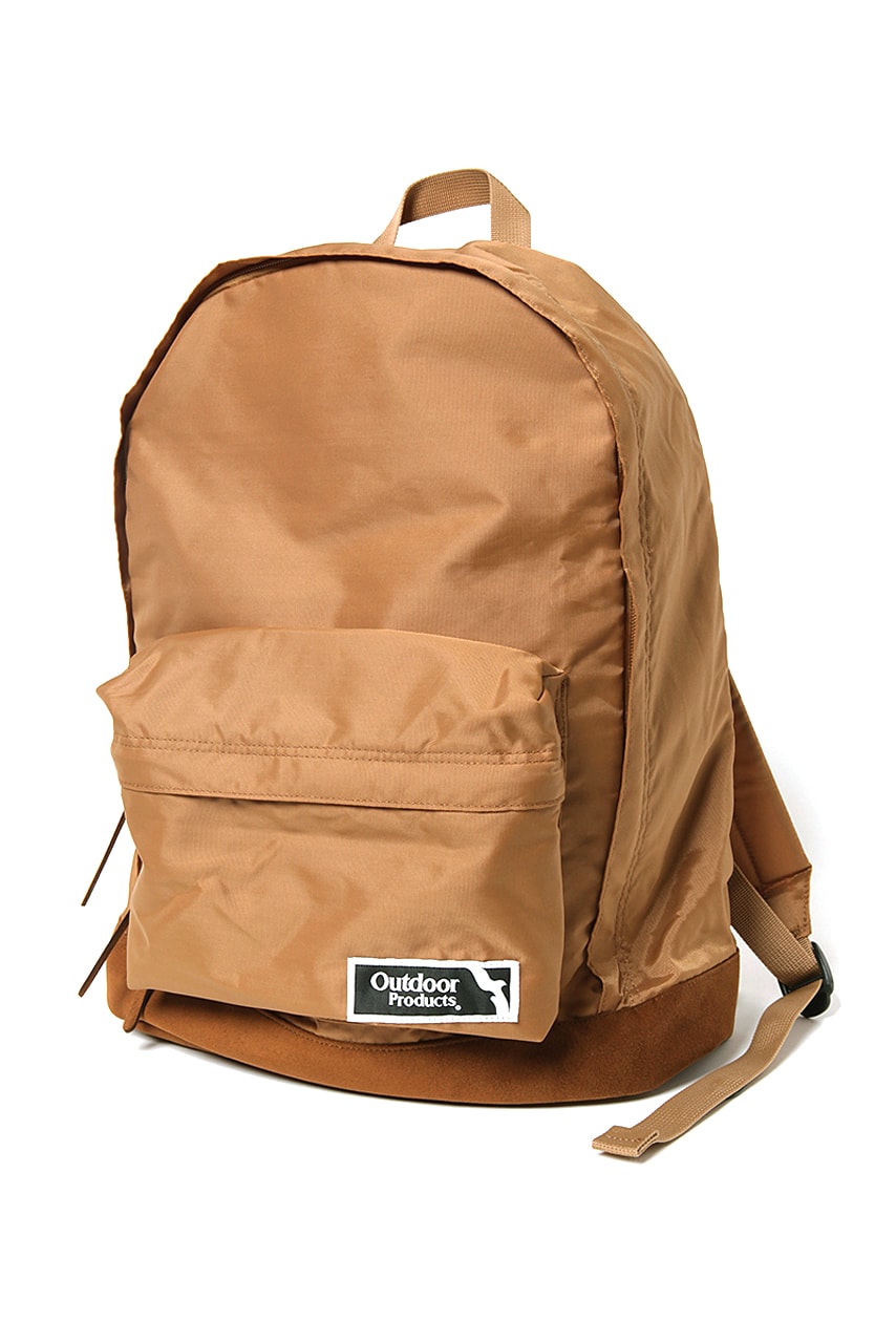 nonnative Outdoor Products Backpacks Waistbag Black Beige Tan Takayuki Fujii Nylon Oxford Fabrics Washable ultrasuede Base Tonal "452U” daypack “HIP BAG 185"