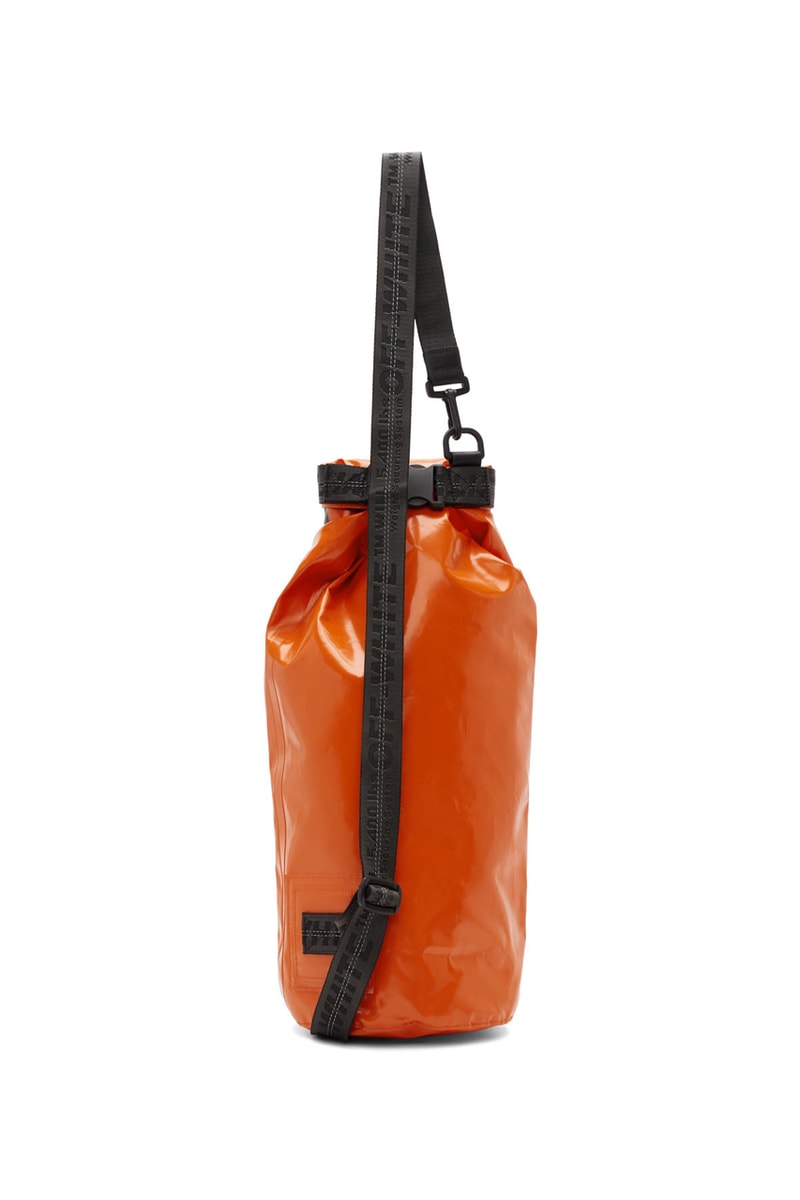 off white offwhite orange rolltop incompiuto bag punching bag inspired release summer 2019 