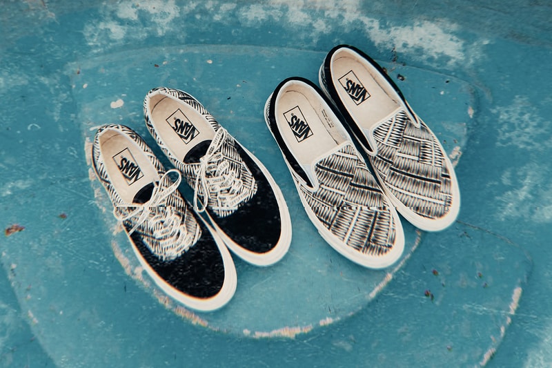OFFSPRING x Vans Herring-Bone Pack ERA 95 DX Sneaker Silhouette Classic Slip On DX 98 Van Doren Prints Archive Japanese Thrift Stores Closer Look Collaborative Pairs United Kingdom Shop Release Information Cop