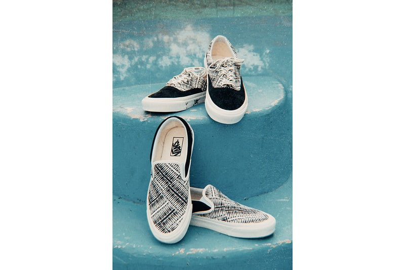 OFFSPRING x Vans Herring-Bone Pack ERA 95 DX Sneaker Silhouette Classic Slip On DX 98 Van Doren Prints Archive Japanese Thrift Stores Closer Look Collaborative Pairs United Kingdom Shop Release Information Cop