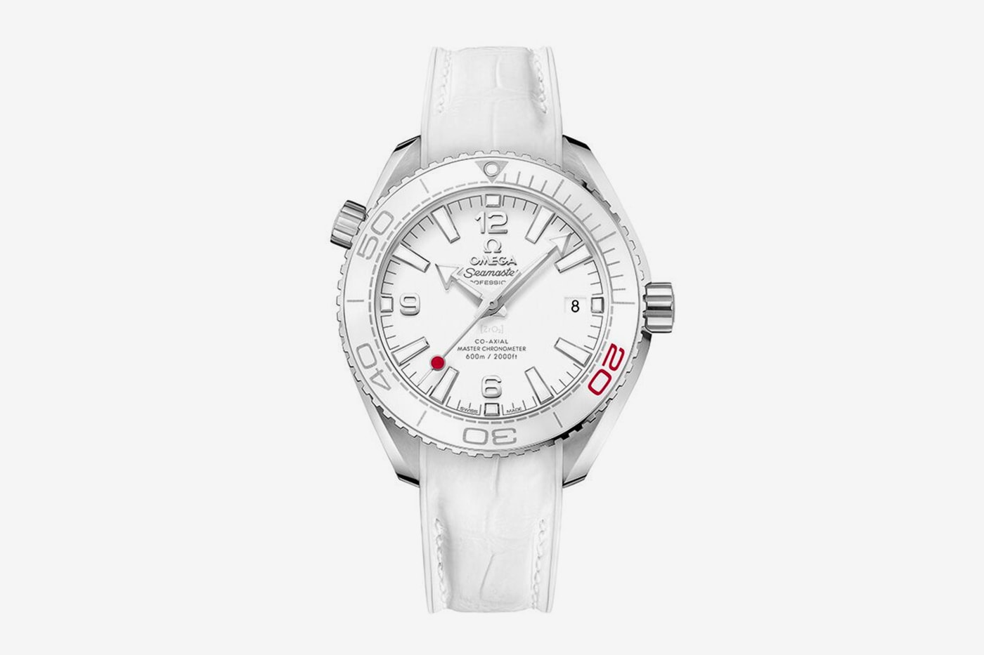 Omega 2020 Tokyo Olympics  Seamaster Release  Planet Ocean Watches Swiss made Timekeeping Japan Red White Flag Sports Diving Watch 