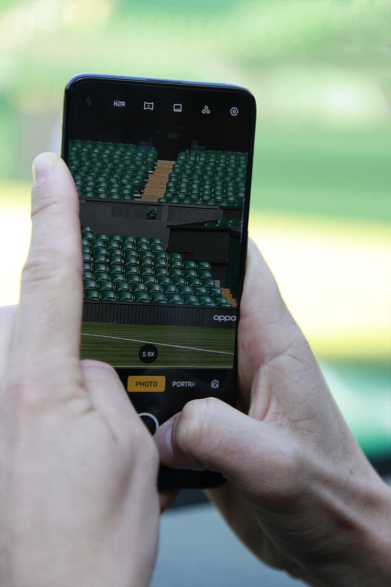 Photographer Exploring The Championships, Wimbledon Through The OPPO Lens Tennis All England Lawn Tennis and Croquet Club OPPO Reno Phone