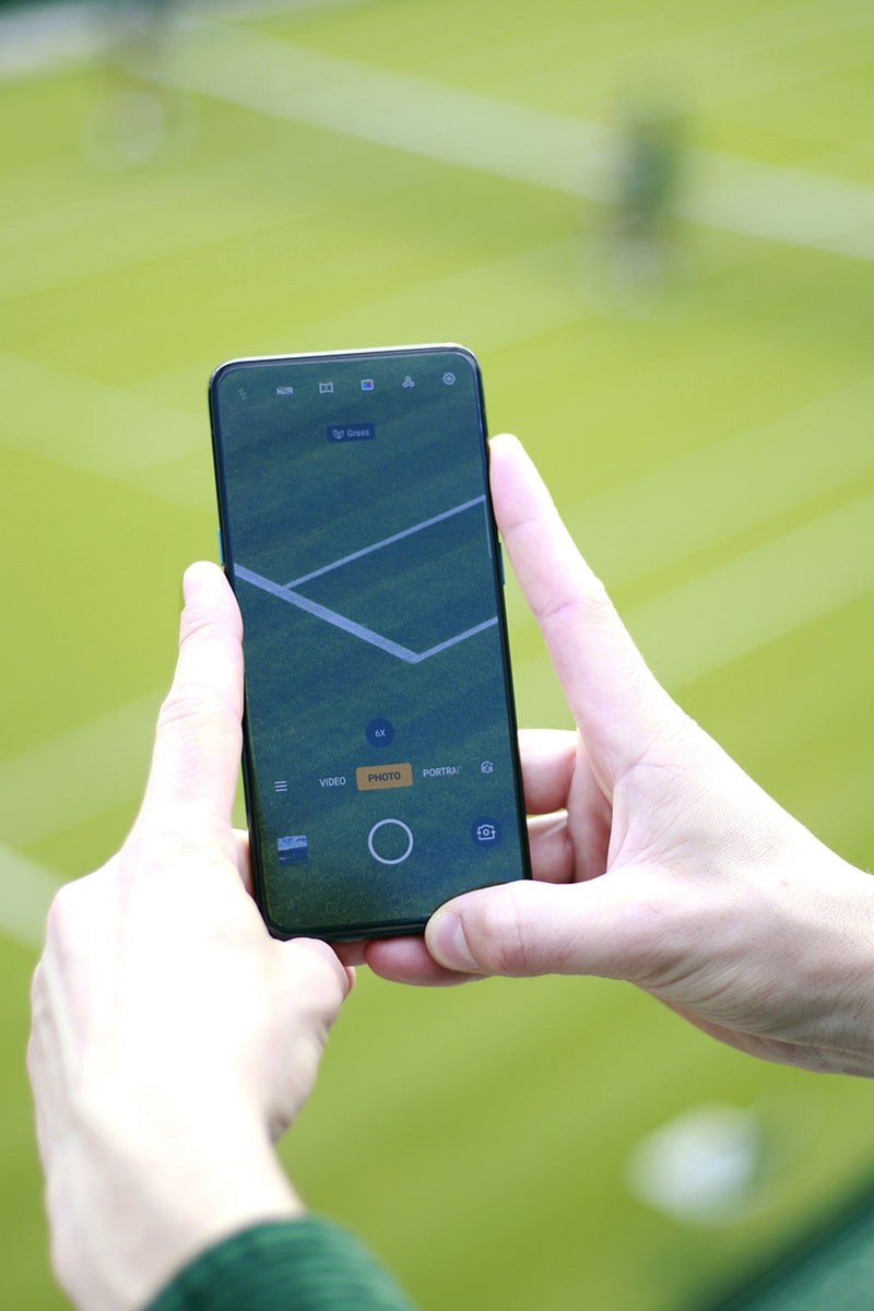 Photographer Exploring The Championships, Wimbledon Through The OPPO Lens Tennis All England Lawn Tennis and Croquet Club OPPO Reno Phone 