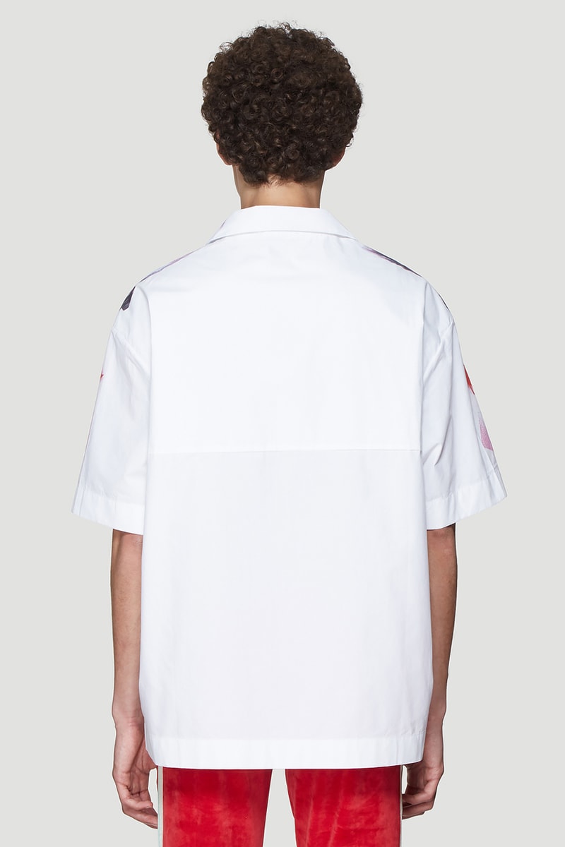 Palm Angels Sweatshirt Bowling Shirt Aliens White Black Green Red graphic fall winter 2019 fw19 release date info buy