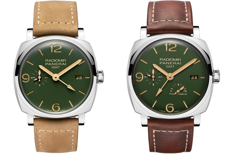 Panerai Dresses Its Classic Radiomir Collection in Military Green