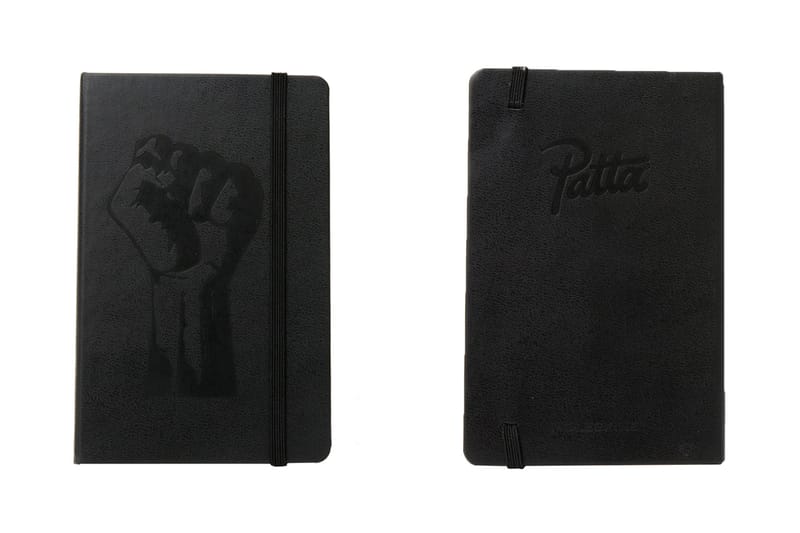 Patta Releases Fist Logo-Adorned Moleskine Leather Notebook