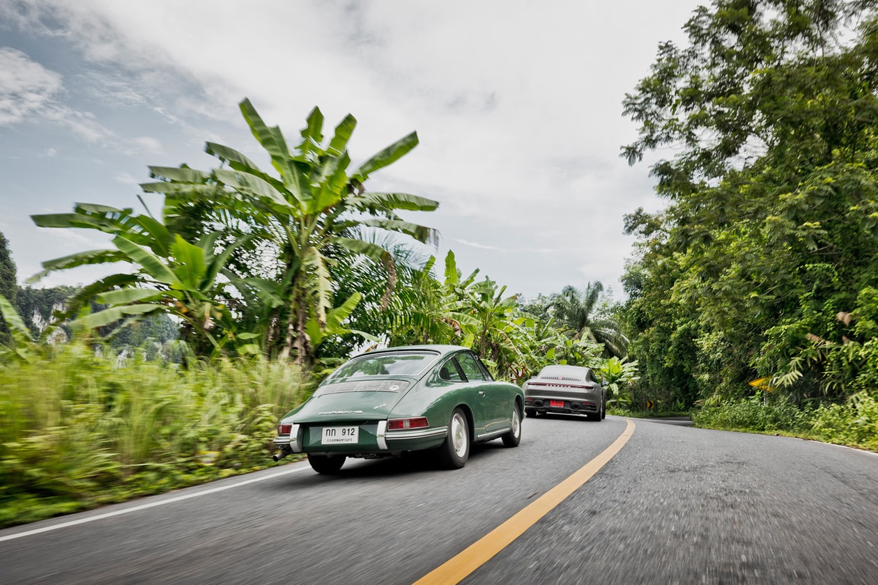 porsche 911 taycan thailand road trip 912 911 Club Sport 964 Speedster 996 GT3 RS pristine 997 Turbo 993 RS Stefan Bogner Lee Yik Keat