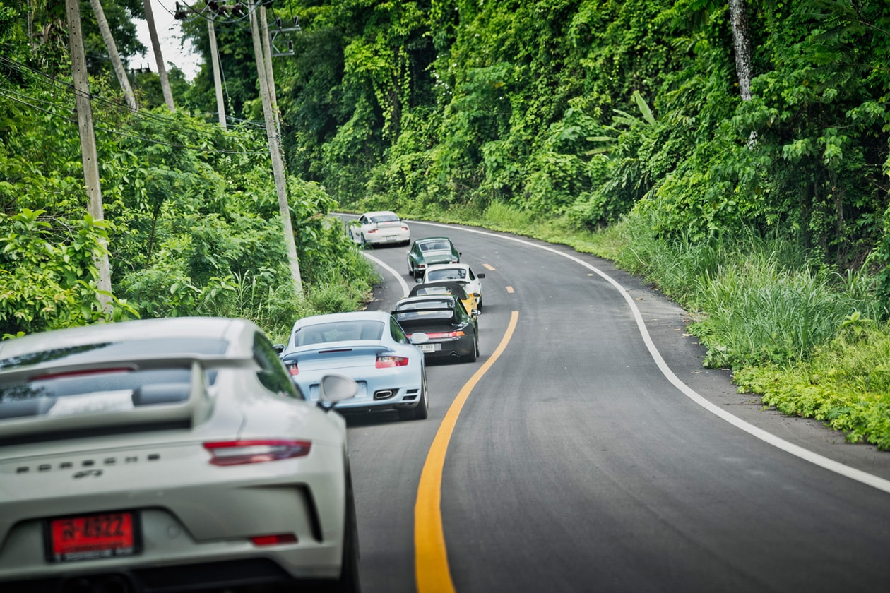 porsche 911 taycan thailand road trip 912 911 Club Sport 964 Speedster 996 GT3 RS pristine 997 Turbo 993 RS Stefan Bogner Lee Yik Keat