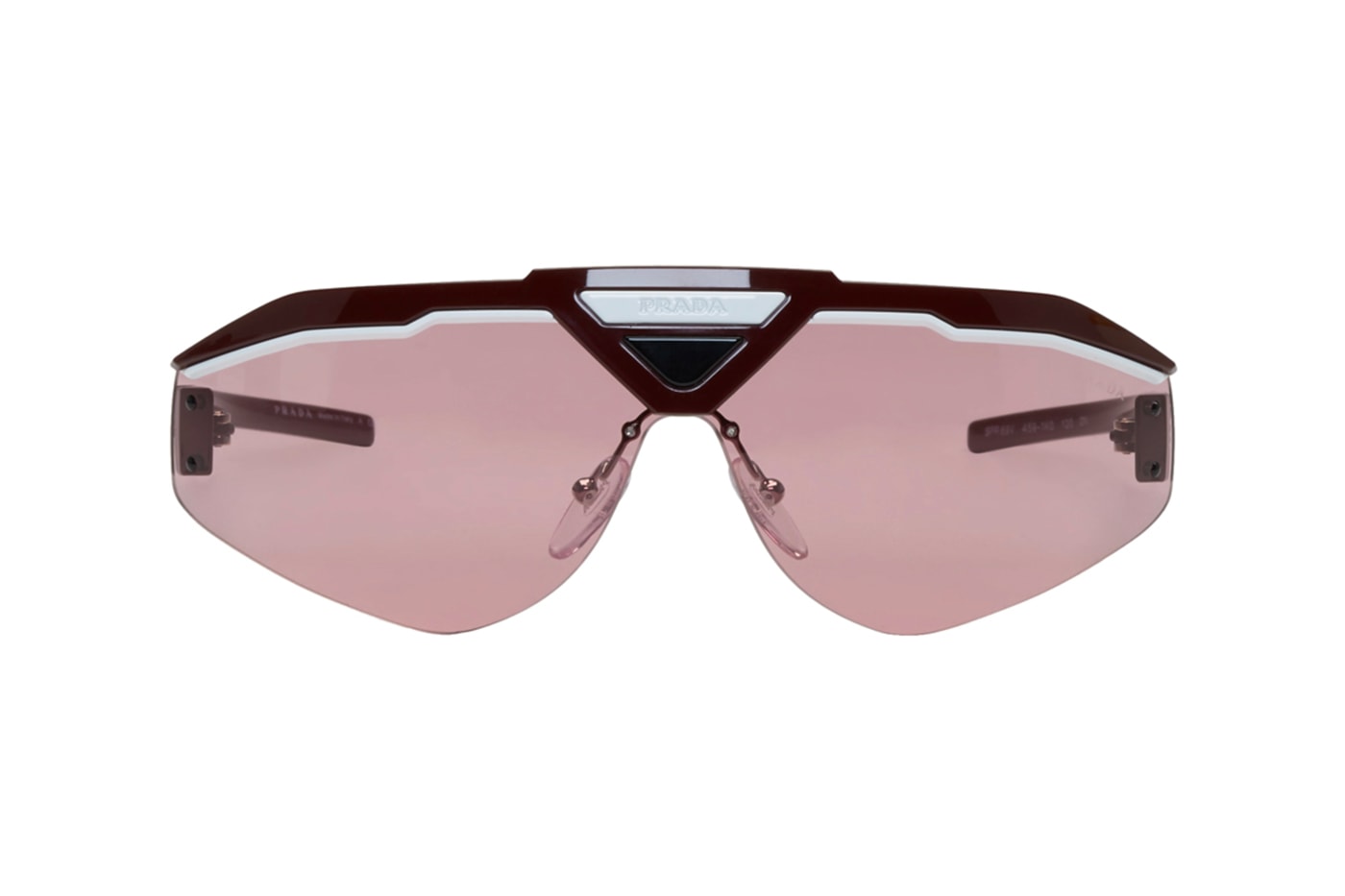 Prada FW19 Sunglasses Release Info italy black rubberized 192962M134514 drop date Green Mirrored Lens 192962M134516 Pink and Red Runway 192962M134519