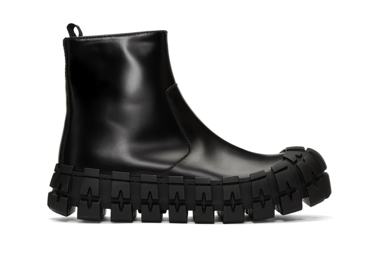 Prada Dresses Up Classic Footwear Silhouettes With a Chunky "Wheel Sole"
