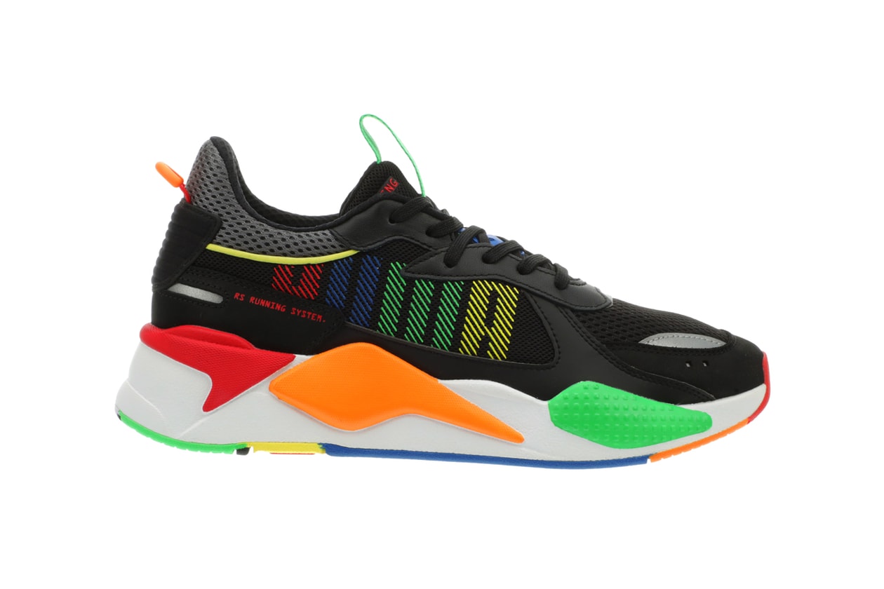 PUMA Releases the RS-X Bold in Three Colorways toys retro inspired running shoes technology green, purple and black primary secondary 