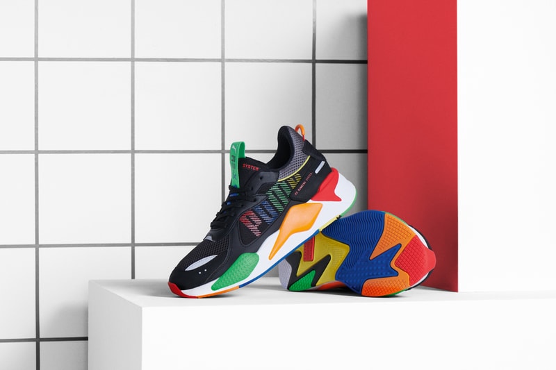 PUMA Releases the RS-X Bold in Three Colorways toys retro inspired running shoes technology green, purple and black primary secondary 