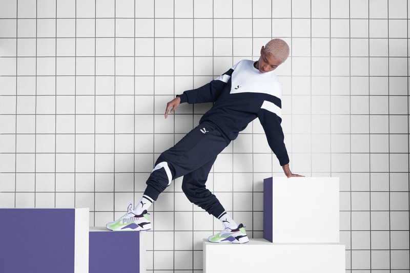 PUMA Releases the RS-X Bold in Three Colorways toys retro inspired running shoes technology green, purple and black primary secondary 