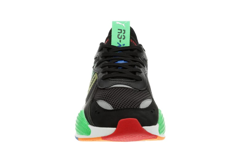 puma rs x toys black green