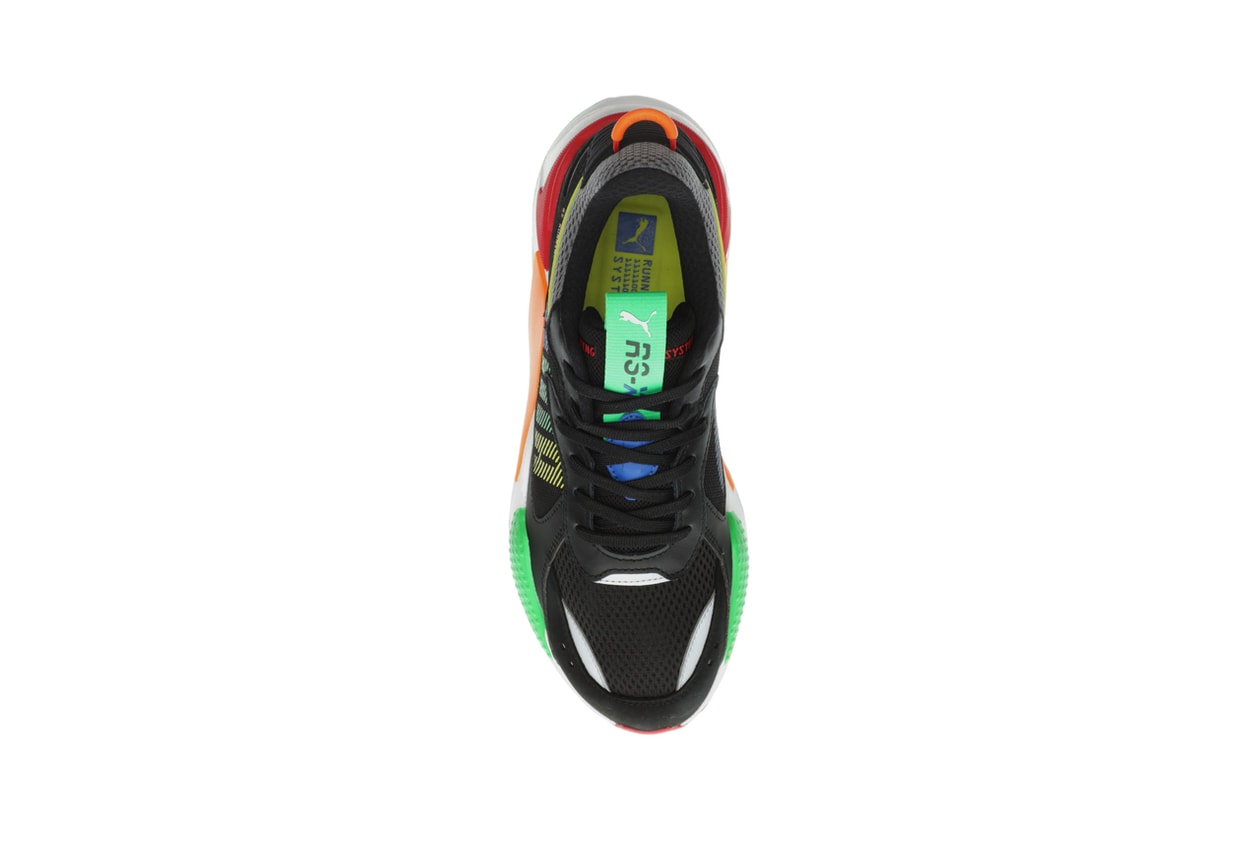 PUMA Releases the RS-X Bold in Three Colorways toys retro inspired running shoes technology green, purple and black primary secondary 