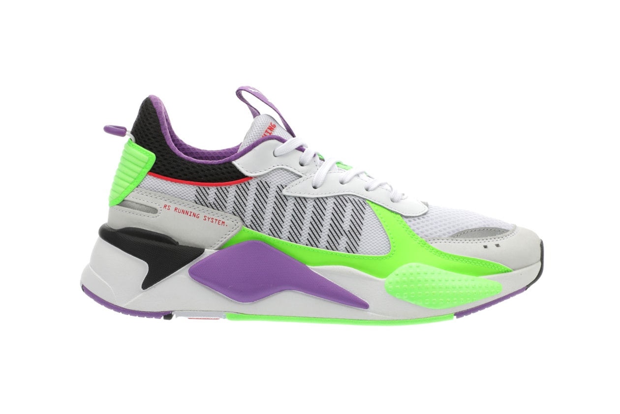 PUMA Releases the RS-X Bold in Three Colorways toys retro inspired running shoes technology green, purple and black primary secondary 