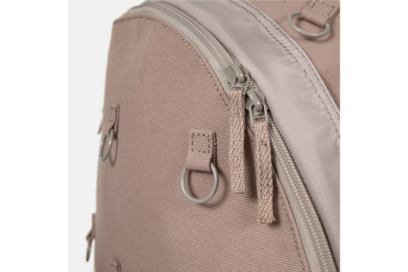 Raf Simons Eastpak Padded Pakr Collection backpack Anthracite Yellow Grey Pink padded polyester quilted ninth project belgian antwerp carrying option laptop 15 inch