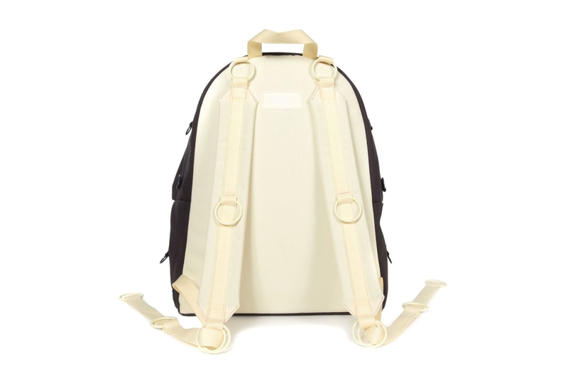 Raf Simons Eastpak Padded Pakr Collection backpack Anthracite Yellow Grey Pink padded polyester quilted ninth project belgian antwerp carrying option laptop 15 inch