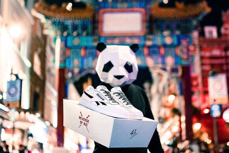 43einhalb & Reebok Celebrate Panda Ruì Bù With New Club C Collab