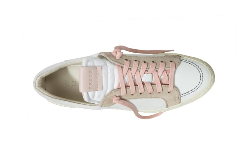 RHUDE Drops SS19 V1 Sneakers at The Webster low spring summer 2019 collection exclusive colorway pink release date info rhuigi villasenor