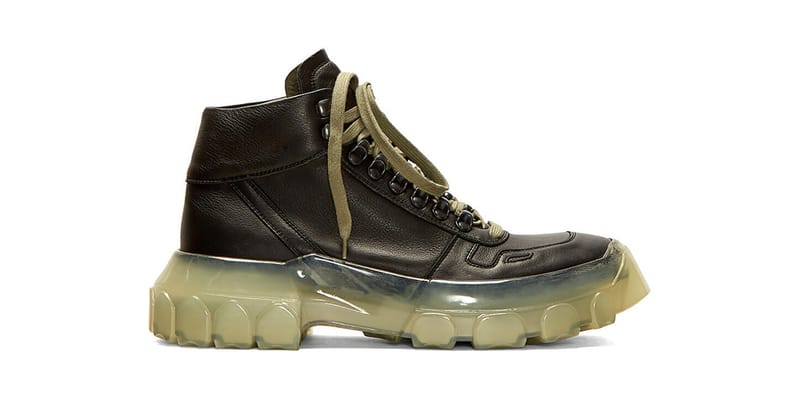 rick owens low army boots