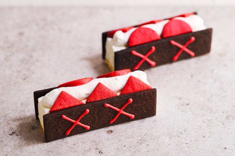 Roasted COFFEE LABORATORY Tokyo Ghoul Themed Menu Items Tokyo Japan Cake Coffee Anime Mange