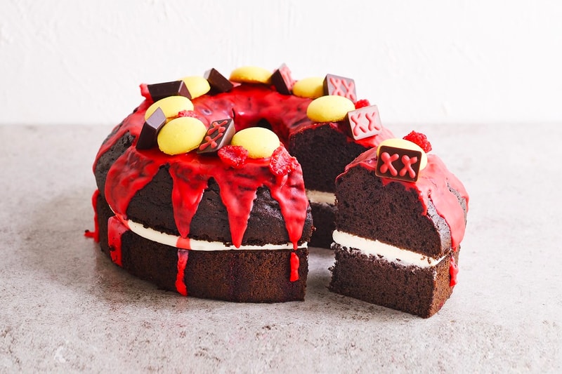 Roasted COFFEE LABORATORY Tokyo Ghoul Themed Menu Items Tokyo Japan Cake Coffee Anime Mange
