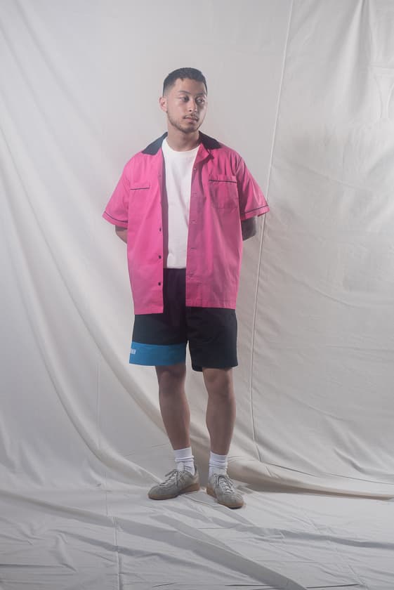 Rōnin division Spring Summer 2019 Collection Lookbook Tees Bucket Hats Shorts Sneakers Sweatshirts Collared Shirts Pants Black Blue White Purple Pink Gray Green Orange Yellow