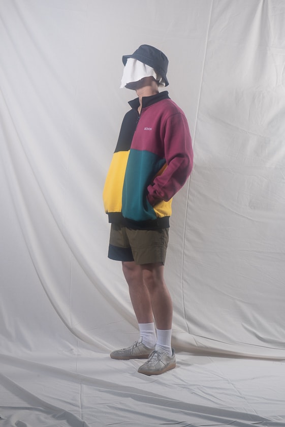Rōnin division Spring Summer 2019 Collection Lookbook Tees Bucket Hats Shorts Sneakers Sweatshirts Collared Shirts Pants Black Blue White Purple Pink Gray Green Orange Yellow