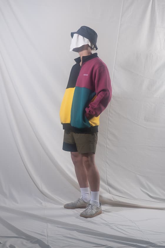 Rōnin division Spring Summer 2019 Collection Lookbook Tees Bucket Hats Shorts Sneakers Sweatshirts Collared Shirts Pants Black Blue White Purple Pink Gray Green Orange Yellow